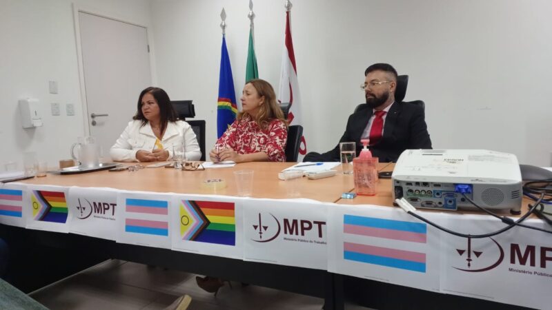 Ministério Público do Trabalho – MPT realiza audiência sobre empregabilidade da população LGBTQIA+