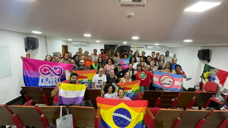 Integrantes da Rede LGBT do Interior de PE na nova diretoria da ABGLT