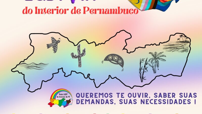 Rede LGBT do Interior de PE realiza mapeamento de candidaturas LGBTQIA+