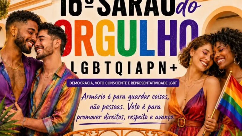 16º Sarau do Orgulho LGBTQIAPN+